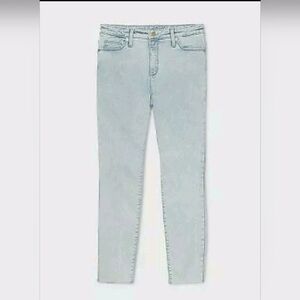 Women's High-Rise Skinny Jeans - Universal Thread Misty Blue 00 Acid Wash NWT